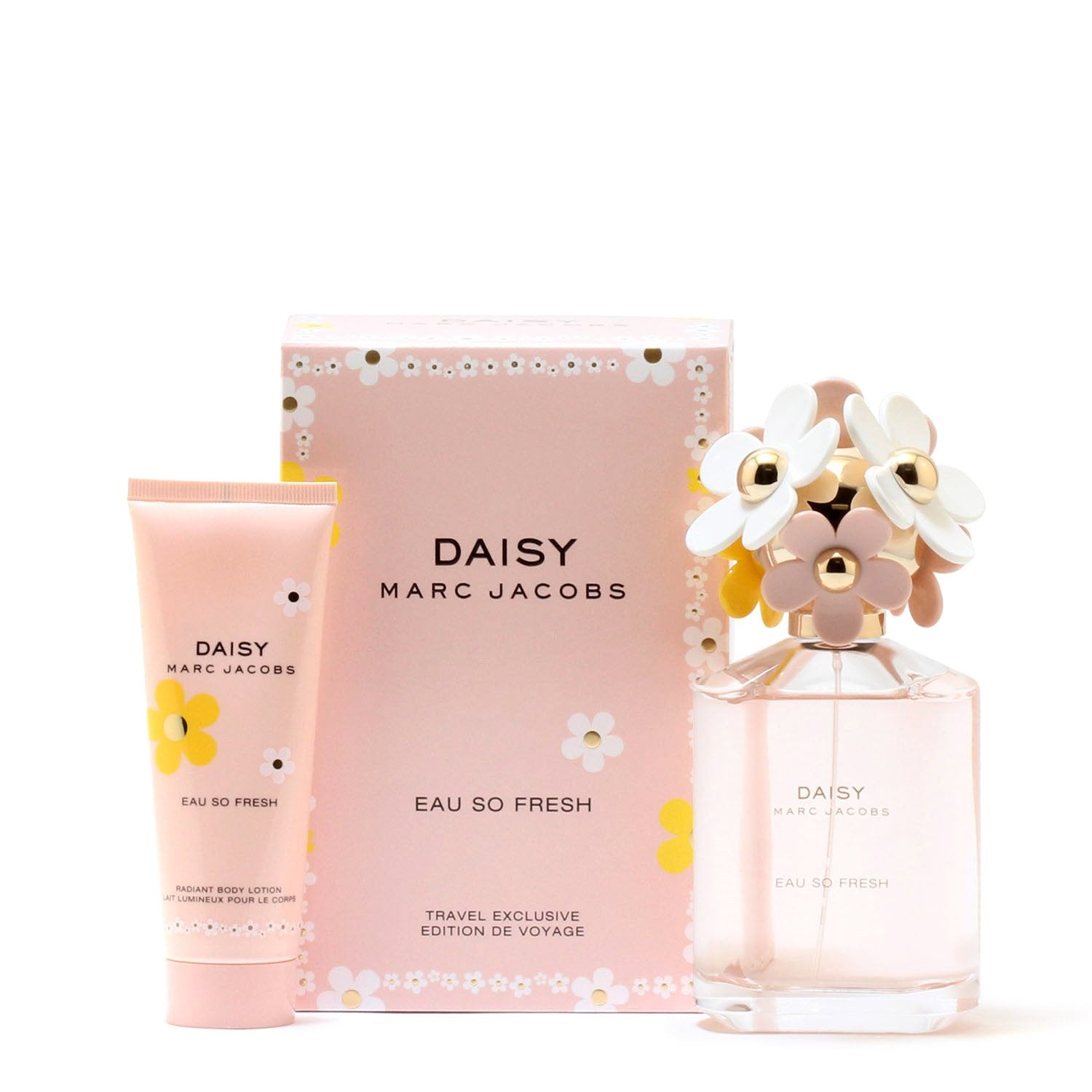 Perfume Sets - DAISY EAU SO FRESH FOR WOMEN BY MARC JACOBS - TRAVEL EDITION GIFT SET