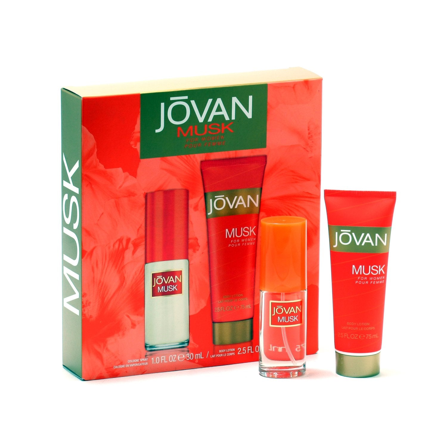 Perfume Sets - JOVAN MUSK FOR WOMEN - COLOGNE AND LOTION GIFT SET