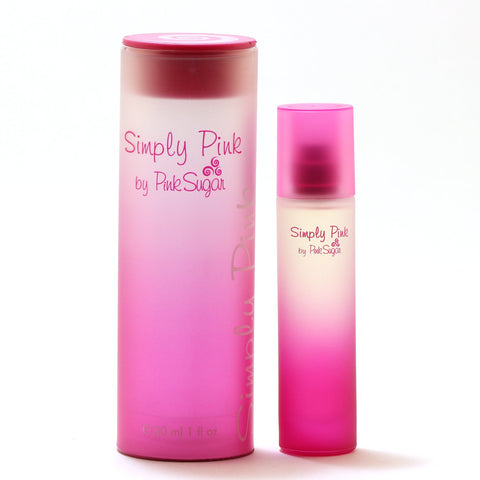 Perfume - SIMPLY PINK FOR WOMEN BY AQUOLINA - EAU DE TOILETTE SPRAY, 1.0 OZ