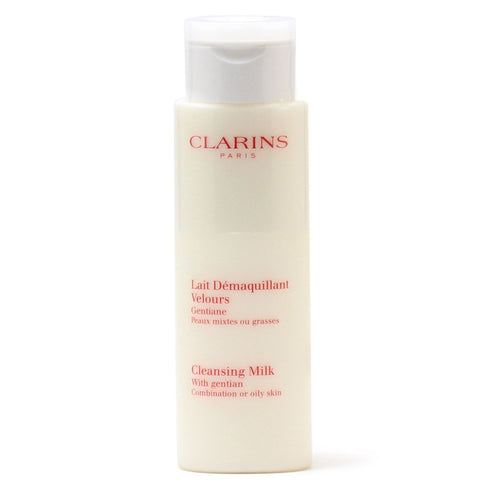Skin Care - CLARINS CLEANSING MILK WITH GENTIAN FOR COMBINATION OR OILY SKIN, 14 OZ