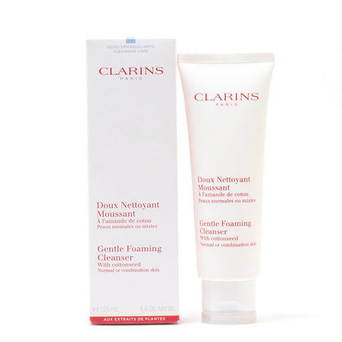 Skin Care - CLARINS GENTLE FOAMING CLEANSER WITH COTTONSEED FOR NORMAL TO COMBINATION SKIN, 4.4 OZ