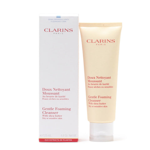 Skin Care - CLARINS GENTLE FOAMING CLEANSER WITH SHEA BUTTER FOR DRY OR SENSITIVE SKIN, 4.4 OZ