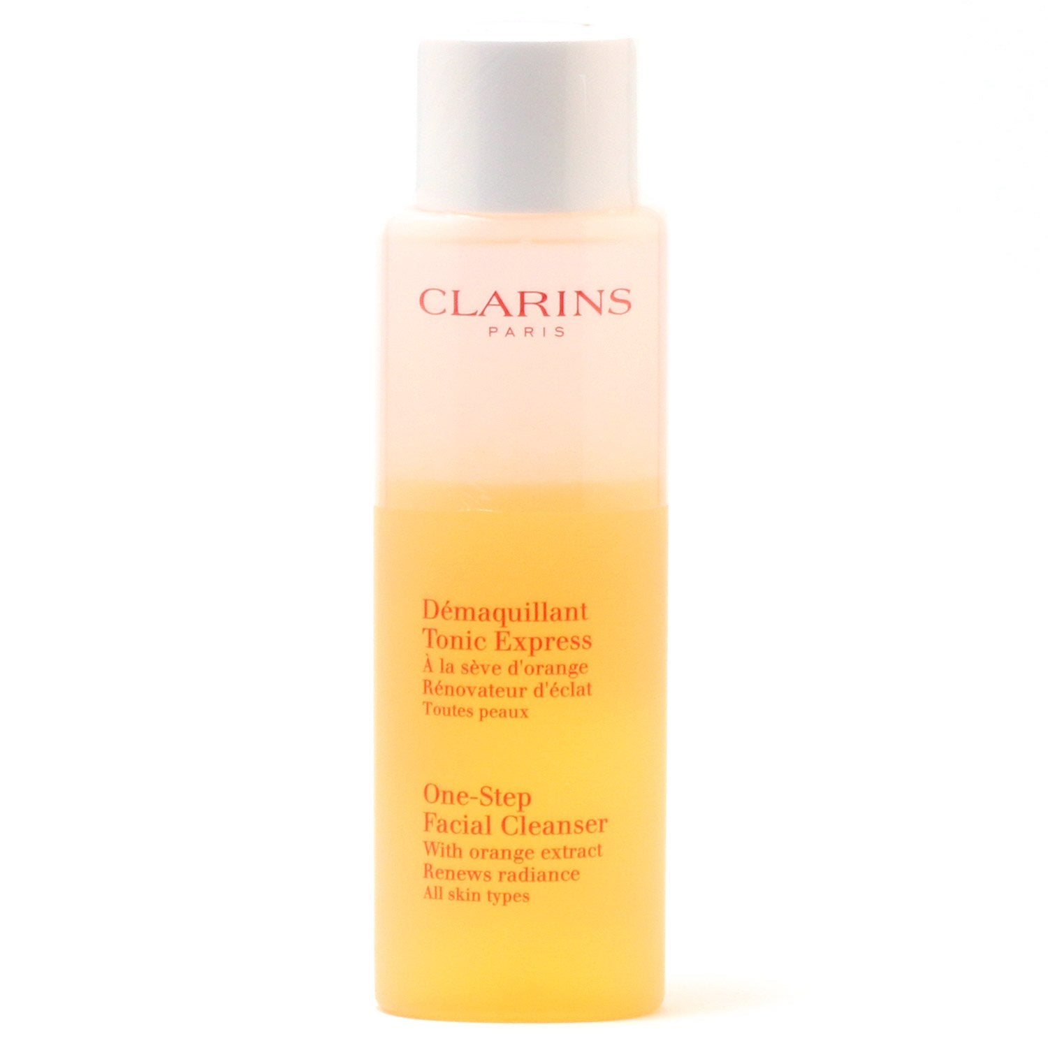 Skin Care - CLARINS ONE-STEP FACIAL CLEANSER WITH ORANGE EXTRACT RENEWS RADIANCE FOR ALL SKIN TYPES, 6.7 OZ