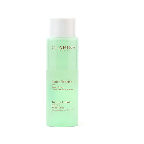Skin Care - CLARINS TONING LOTION WITH IRIS FOR COMBINATION TO OILY SKIN, 6.8 OZ