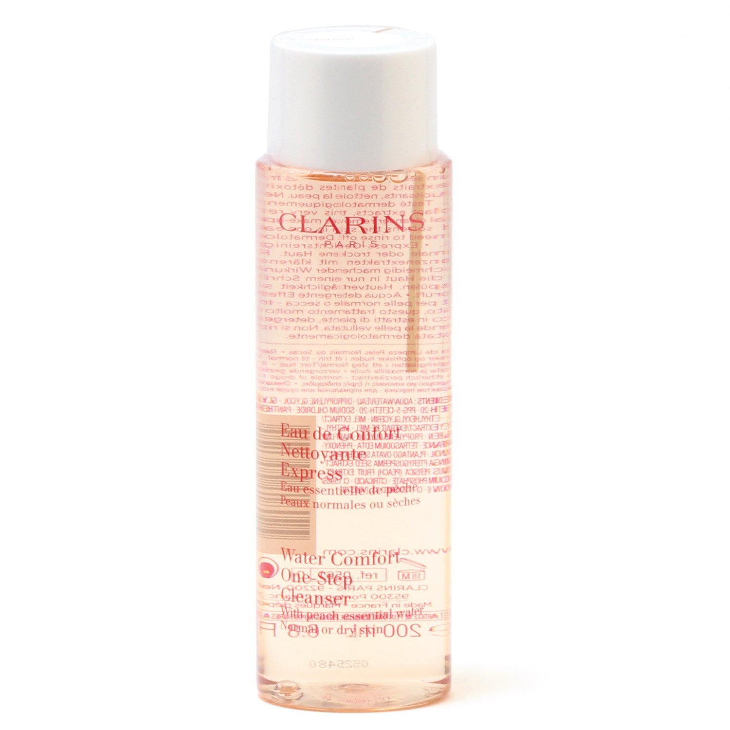 Skin Care - CLARINS WATER COMFORT ONE-STEP CLEANSER WITH PEACH ESSENTIAL WATER, 6.8 OZ