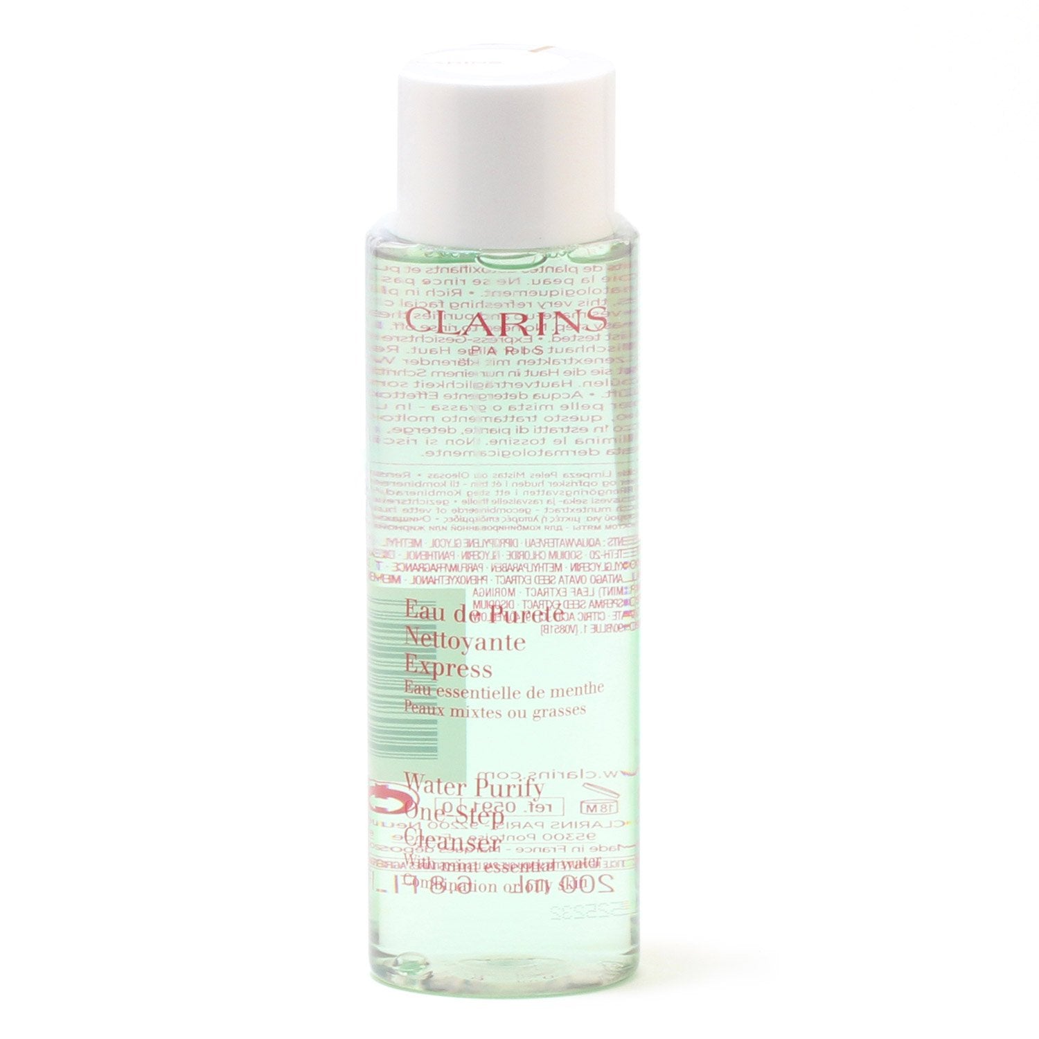 Skin Care - CLARINS WATER-PURIFY ONE-STEP CLEANSER WITH MINT ESSENTIAL WATER, 6.8 OZ