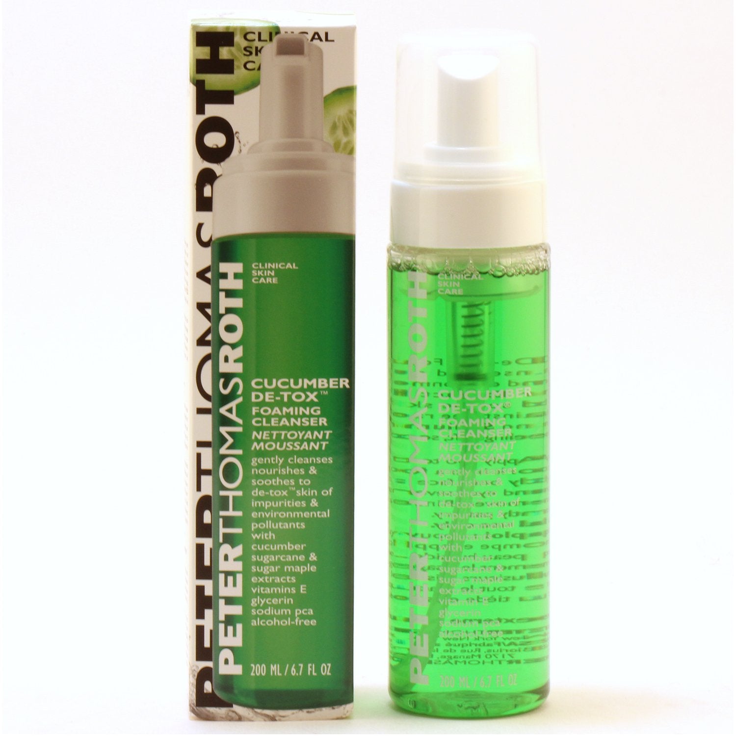 Skin Care - PETER THOMAS ROTH CUCUMBER DE-TOX FOAMING CLEANSER, 6.7 OZ